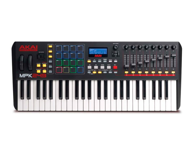 Akai MPK249 Black MIDI & Audio Controller