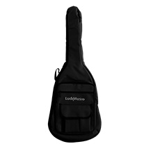 Ludimusic 32B 3/4 Classical Guitar Gig Bag With logo Black