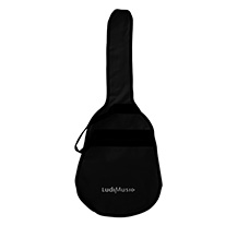 Ludimusic Logo 20B Black 1/2 Classical Guitar Bag