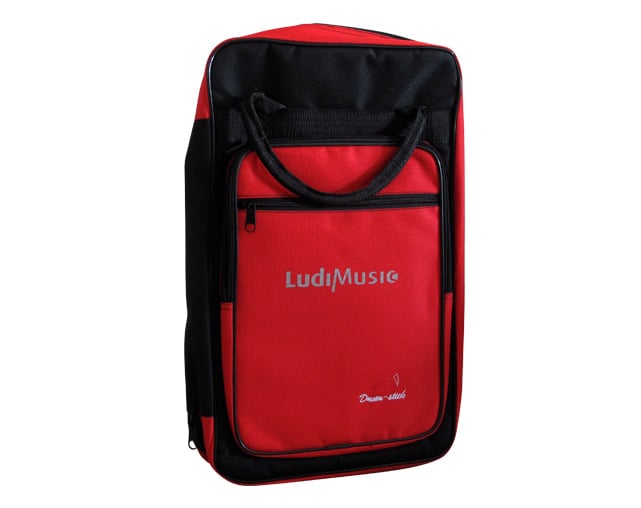 Ludimusic 6509 Drumstick Bag Black/Red