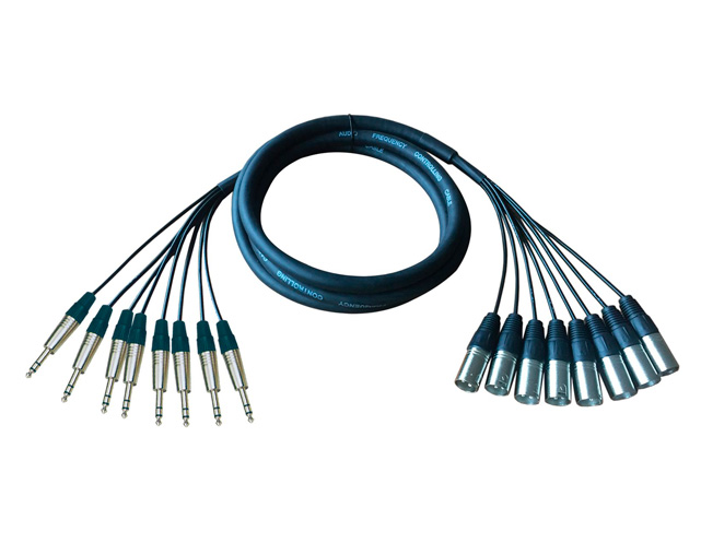 Cabo Multicore PowerAcoustics CAB2225 6mts 8XlrM/8JackStM