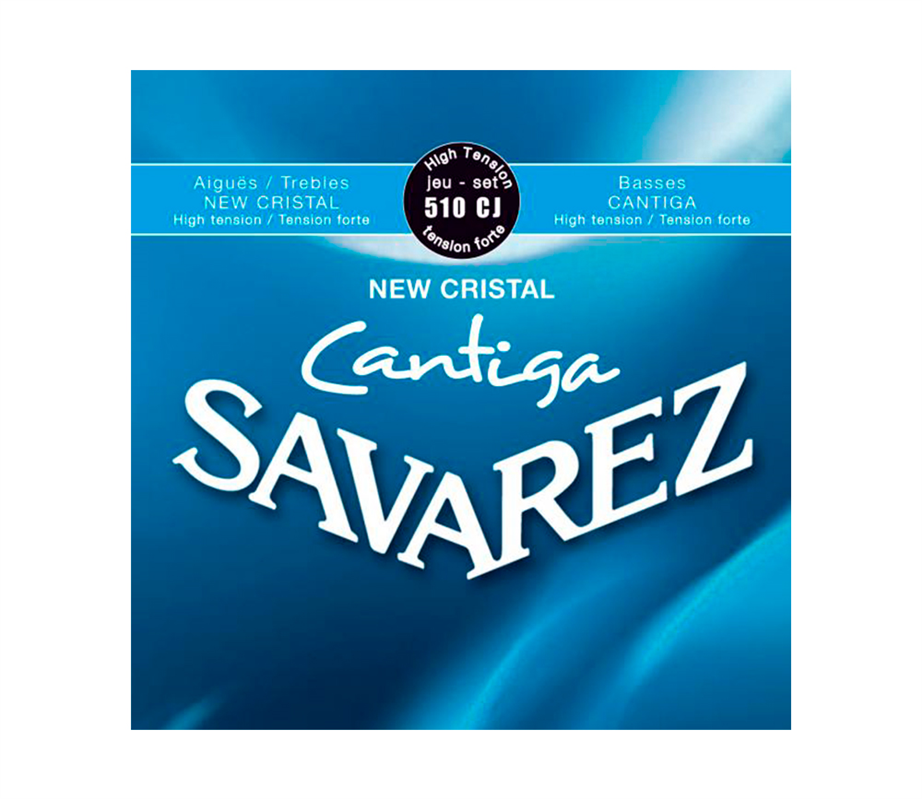 Savarez 510CJ Cantiga New Cristal Hard Tension Classical Guitar String Set