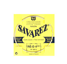 Savarez 524J Traditional 4th D Super High Tension Single Classical Guitar String