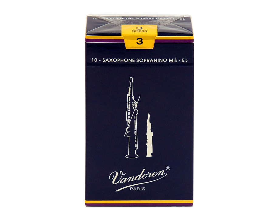 Vandoren Traditional 3.0 10-Un Sopranino Sax Reed