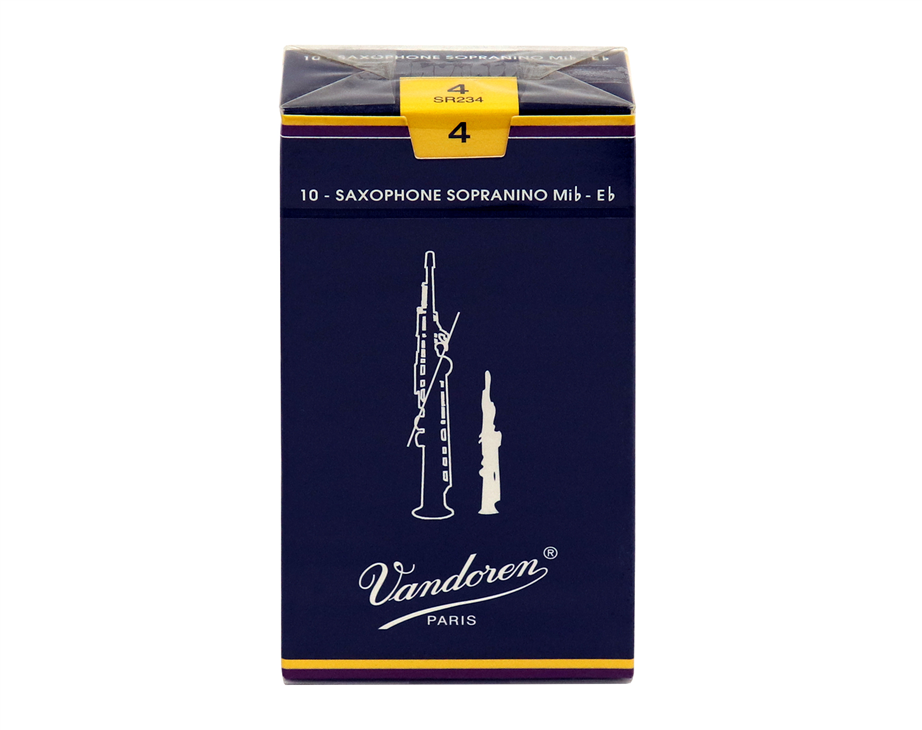 Vandoren Traditional 4.0 10-Un Sopranino Sax Reed