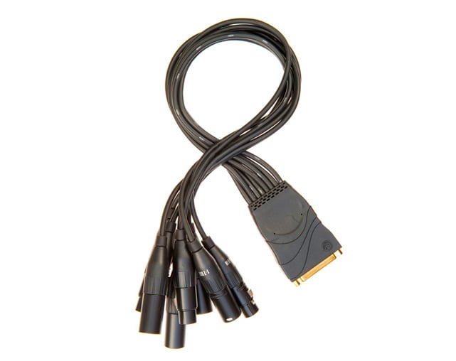 Cabo Multicore D'Addario PW-XLRMFB-01 F 4xXLR F + 4xXLRM