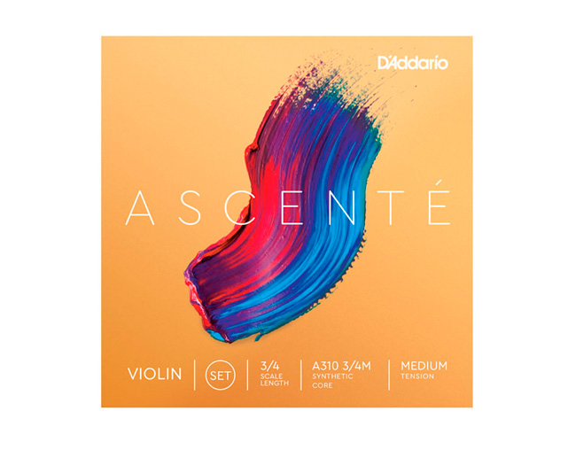 D'Addario Ascenté 3/4 Violin Strings