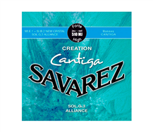 Savarez 510MJ Cantiga Creation Hard Tension Classical Guitar String Set