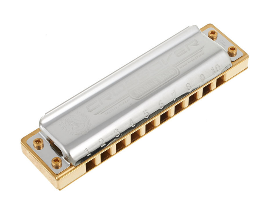 Harmonica Diatónica Hohner Marine Band Crossover F