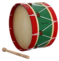Adamastor Nº5 Green / Red Hoop 40cm Traditional Tom
