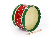 Adamastor Nº5 Red / Green Hoop 40cm Traditional Tom