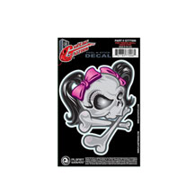 Planet Waves GT77006 Guitar Tattoo Ribbon Skull Sticker