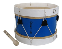 Adamastor Nº1 Blue / White Hoop 28cm Traditional Bass Drum