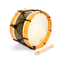 Bombo Tradicional Adamastor Nº2 Natural 30cm