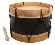 Bombo Tradicional Adamastor Nº1 Natural escuro/Natural claro 28cm