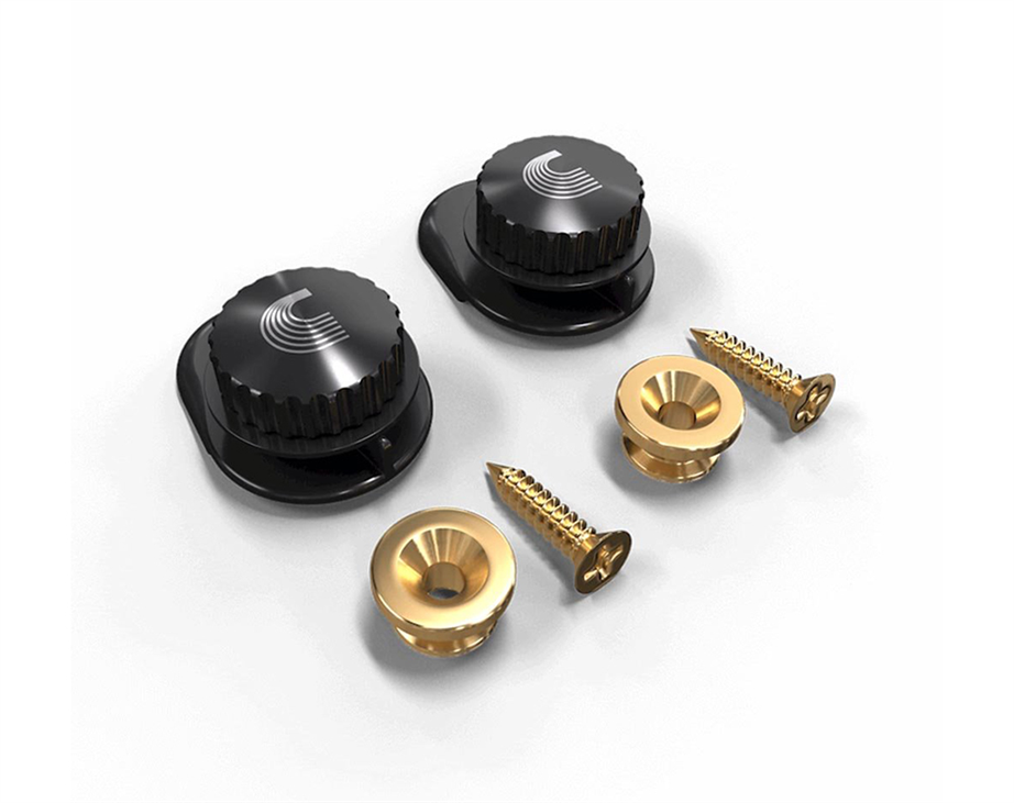 D'Addario PW-SLS-03 Golden Straplock