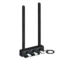 Sustain Pedal Yamaha LP1BK (3 Pedals) Black