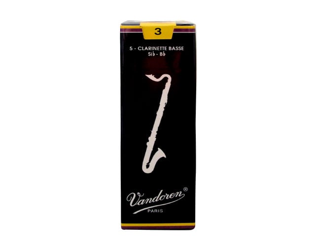 Palheta Clarinete Baixo Vandoren Traditional 3.0 5 UN