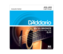 D'Addario EJ11 012-053 Acoustic Guitar String Set
