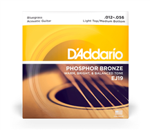 D'Addario EJ19 Bluegrass 012-056 Acoustic Guitar String Set