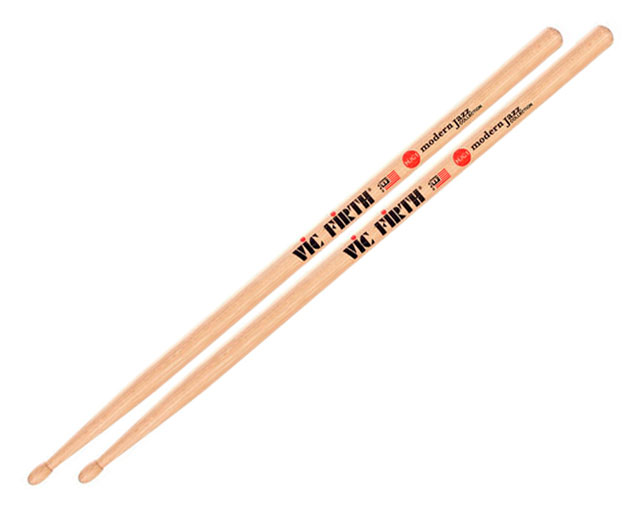 Baquetas ponta madeira Vic Firth MJC1 Modern Jazz (1par)