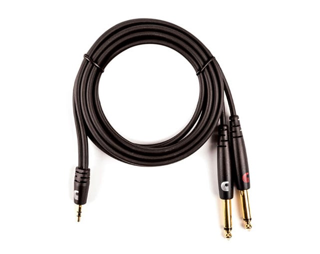 D'Addario PW-MPTS-06 1,80m 1xM Jack 35/2xJack 65 Audio Cable
