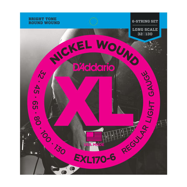 D'Addario EXL1706 032-130 Bass Guitar Strings