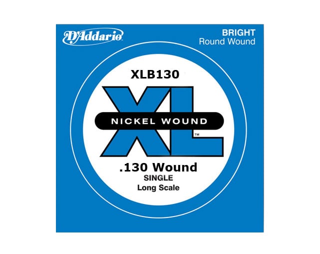 D'Addario XLB130 single bass guitar string