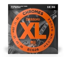 D'Addario ECG26 Chrome Flat Wound 013-056 Electric guitar strings