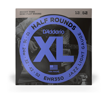 D'Addario EHR350 Semi-flat Wound 012-052 Electric guitar strings