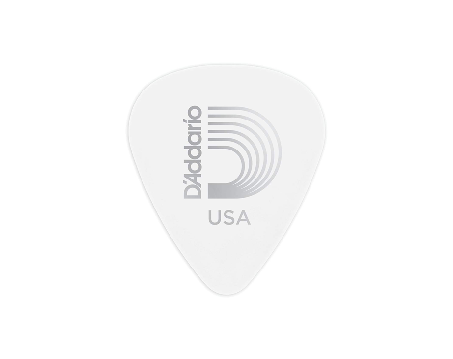 D'Addario 1CWH6 Heavy White Guitar Picks
