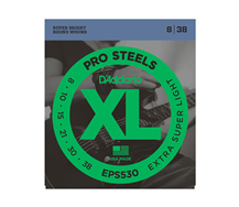 Daddario EPS530 ProSteels 008-038 Electric guitar strings