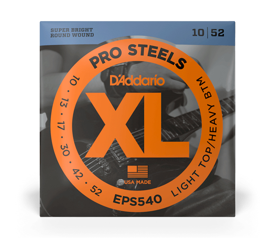 D'Addario EPS540 ProSteels 010-052 Electric guitar strings