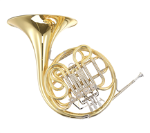 Yamaha YHR567 Lacquered F/Bb Double French Horn
