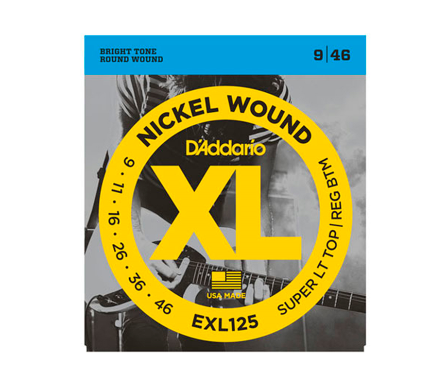 D'Addario EXL125 009-046 Electric guitar strings