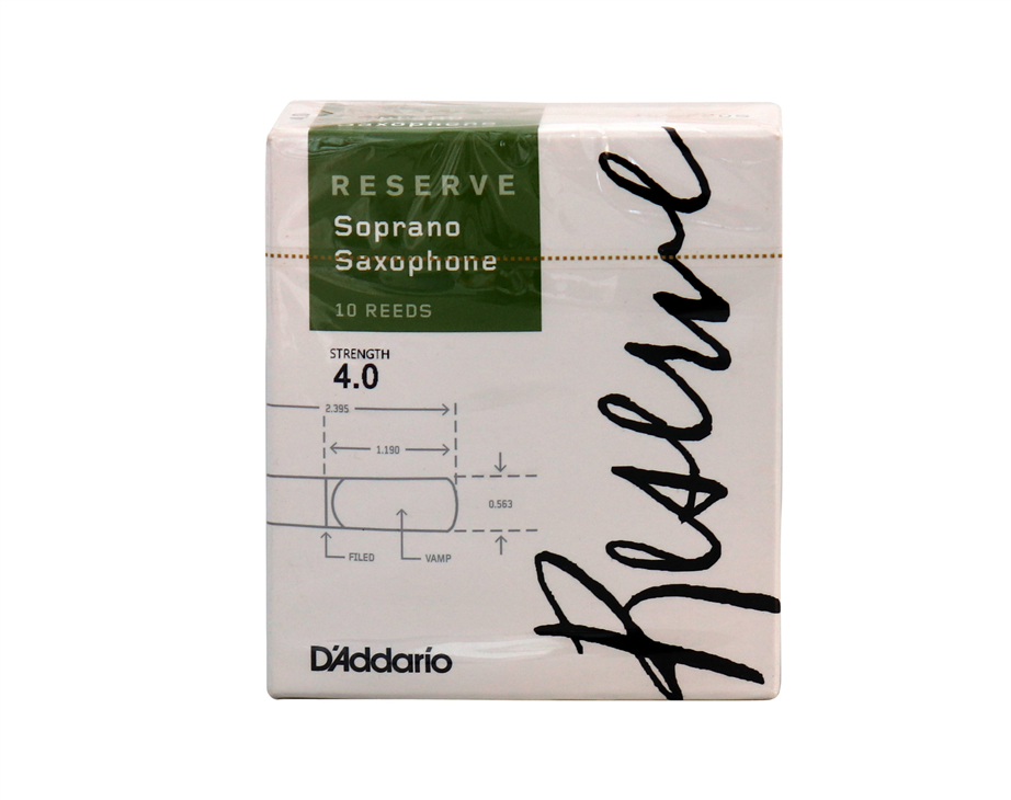 D'Addario Reserve 4.0 Sax Soprano Reed