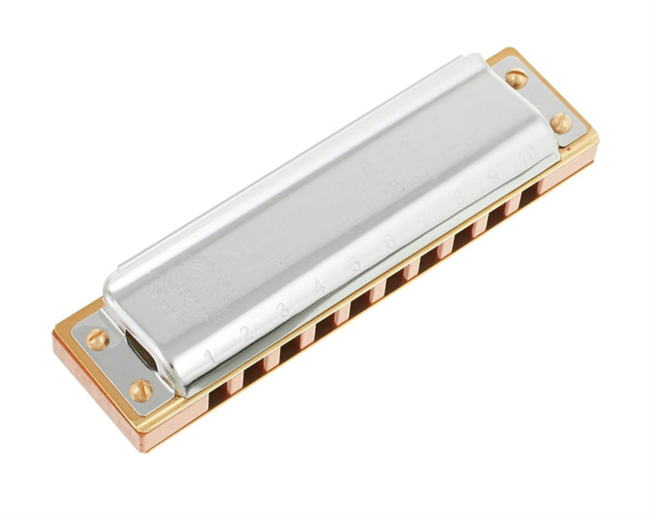 Hohner Marine Band Deluxe Letra C Diatonic Harmonica