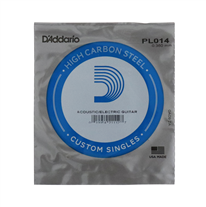 D'Addario Plain Steel PL014 Single Guitar string