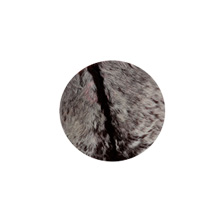 Adamastor 40cm com pelo natural drum head