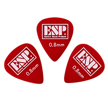 ESP Polyacetal Red 0.88mm Picks