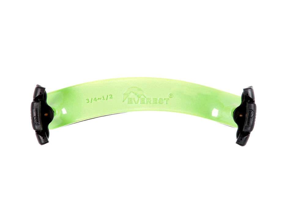 Everest ES-2 Spring Collection Green 1/2- 3/4 Violin Shoulder Rest