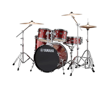 Yamaha Rydeen Studio c/Pratos Paiste 101 Burgundy Glitter