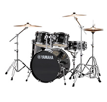 Yamaha Rydeen Standard w/Paiste 101 Cymbals Black Glitter