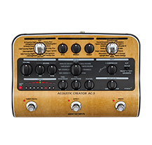Zoom AC-3 Acoustic Guitar Pedalboard