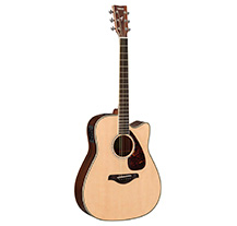 Yamaha FGX830C Natural Acoustic Electric Guitar