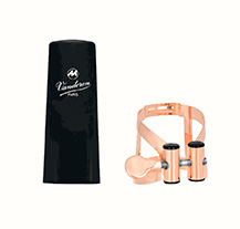 Vandoren LC57PGP Rose Gold Plated Sax Alto Ligature/Cap