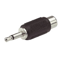 Alpha Audio 191605 MjackM/RcaF Adapter Plug