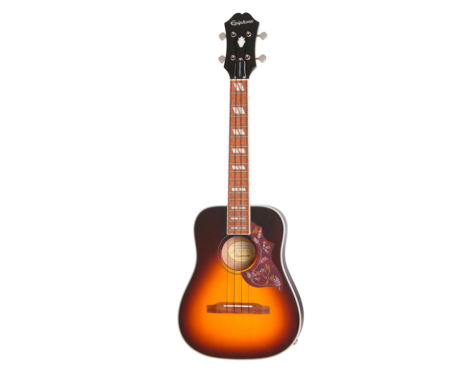 Epiphone Hummingbird Outfit Tobacco Sunburst Tenor Ukulele