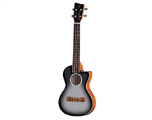 VGS/GEWA Manoa Roadie R-TE-CE-SILVER Tenor Ukulele Acoustic-Electric with gig-bag