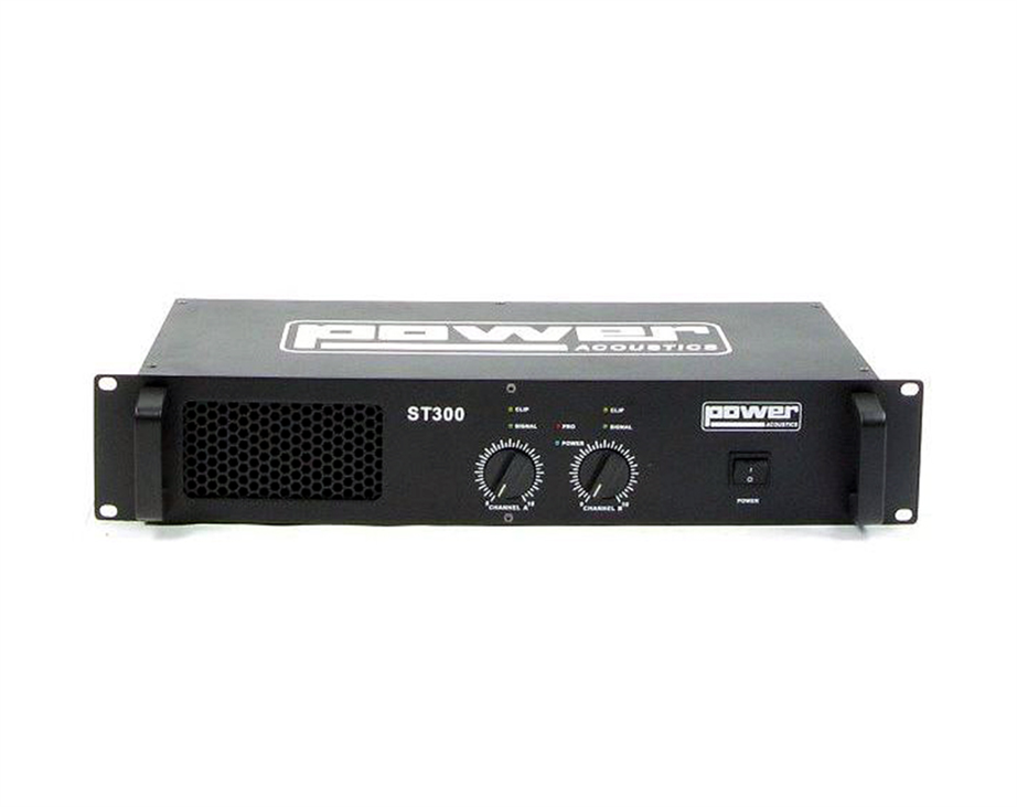 PowerAcoustics ST 300 2x150wts/4ohm Amplifier
